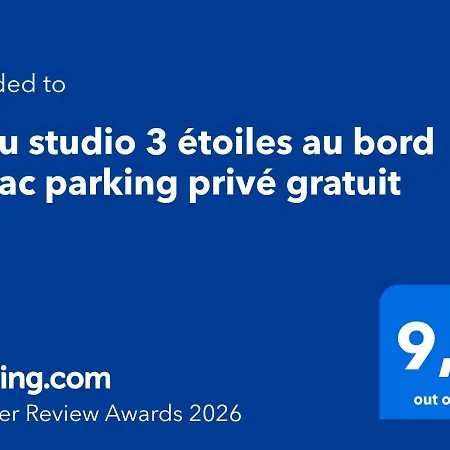Appartement Beau 3 étoiles Au Bord Du Parking Privé Gratuit